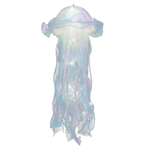 Jellyfish Decor, Jellyfish Lantern, Hanging Jellyfish Lights, Cute Jellyfish Lamp, 6.3x17.7