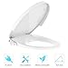 Bidet Seat for Toilet – Non-Electric Dual Nozzle PP Bidet Seat for Gentle Rear & Feminine Cleaning, Tool-Free Installation, Fits Round Toilets