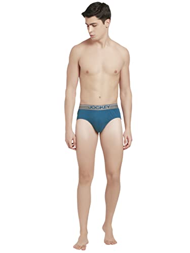 Image of Jockey 8037 Men's Super Combed Cotton Solid Brief with Ultrasoft Waistband