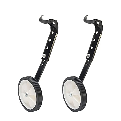 Xiaokeis Bicycle Training Wheels Universal Kids Bicycle Balance Stabiliser Mounted Kit Bike Balance Stabiliser Assist, Heavy Duty Adjustable Bike Training Wheels For 16” To 24” Bicycles #TOP6