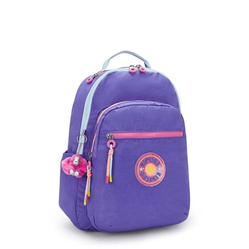 Image of Kipling Women's Seoul Fc 15 inch Laptop Backpack, Durable, Roomy with Padded Shoulder Straps, Built-In Protective Sleeve
