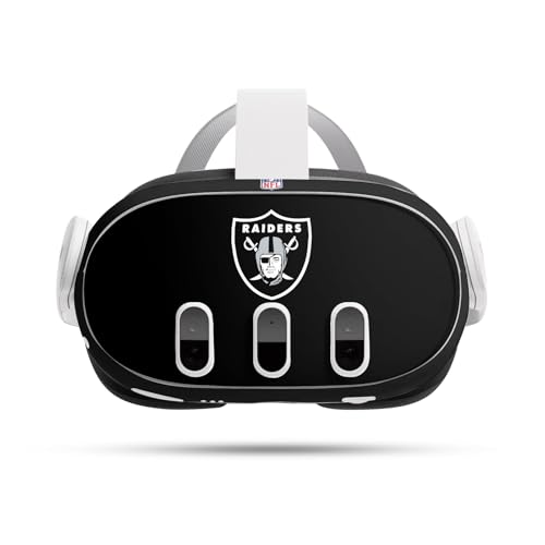 Skin NFL Las Vegas Raiders Meta Quest 3 Autocollant pour Gaming en Salon