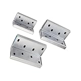 Stainless Steel Or Zinc Alloy Heavy-Duty Thick Cover Hinge Industrial Machinery and Equipment 1Pcs(Bright Chrome-5)