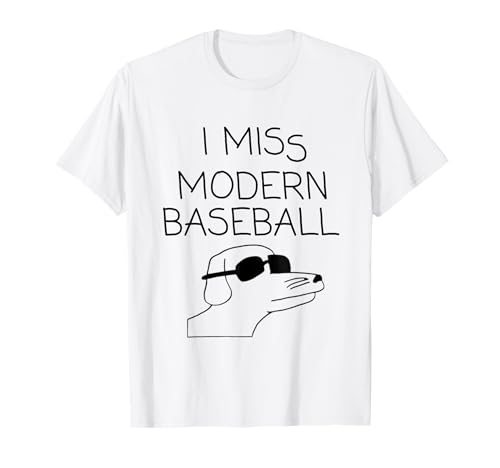 I Miss Modern Baseball Vintage Meme T-Shirt