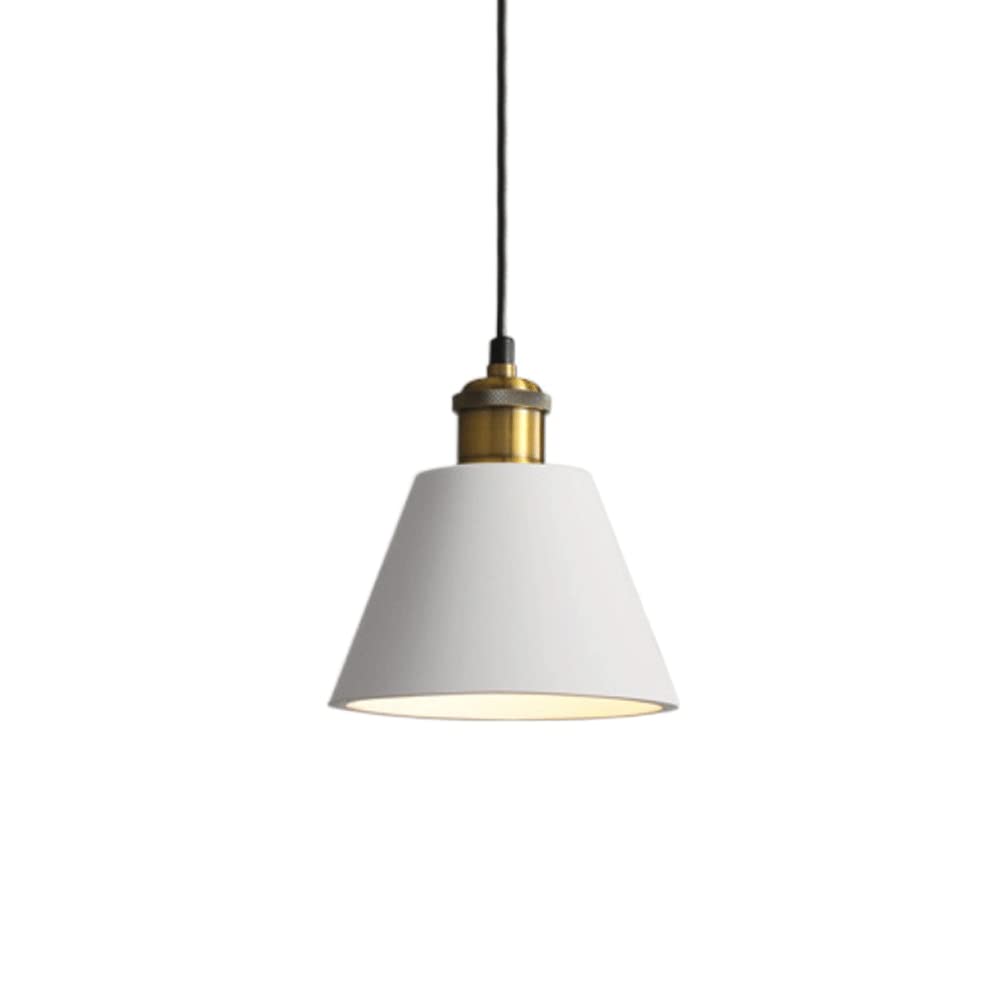 Lustre suspension design en fer forgé haut de gamme blanc culot E27