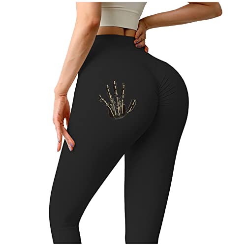 Duowei Badgers Yoga Pants Women's Sports Peach Hip Hip High Printed Fitness Sexy Yoga Pants For Women With Cut Out At Waist #TOP2
