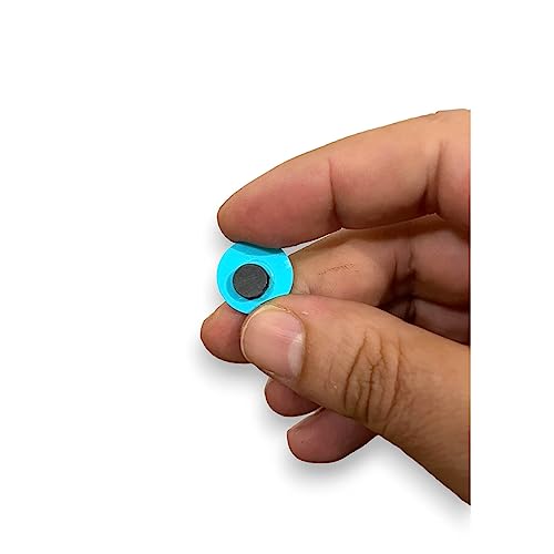 Imãs De Geladeira e quadro magnético decorativo 24 Un - Bolinha Azul Claro