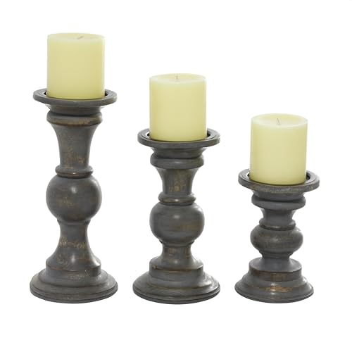 Deco 79 31877 Wood Decorative Candle Holder Candle Stand cover