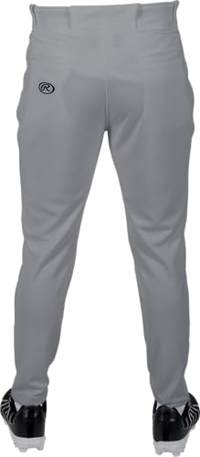 Image of Rawlings Men's Pro 150 Series Baseball Pants | Tapered Jogger Fit | Adult Sizes | Solid | Multiple Colors