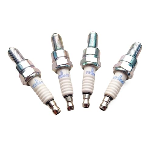 Bougies d'allumage CPR6EA-9 moto pour moteurs U20EPR9 et 31916-KPH-901 (Pack de 4)
