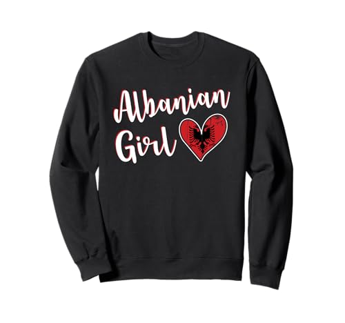 Proud Albanian Girl Albania Flag Albanian Girlfriend Wife �g���[�i�[