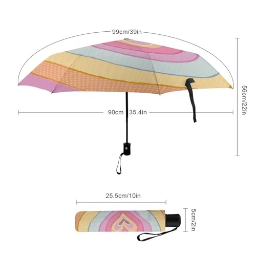 Parapluie compact couleur chat de qualité supérieure pour voyage