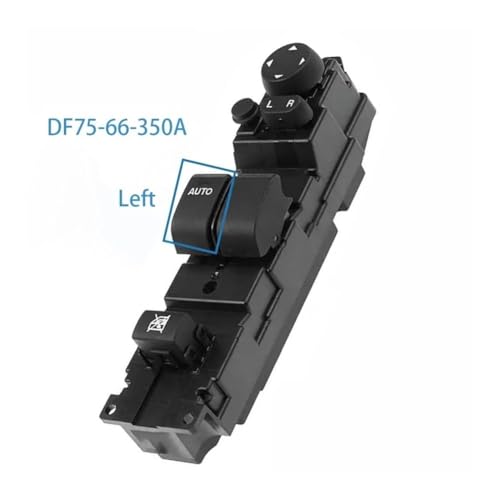 Commande leve vitre bouton interrupteur electrique auto avant gauche DF7566350A - 2