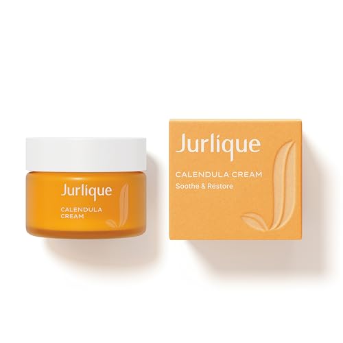 Image of Jurlique Calendula Cream | Soothe, Hydrate & Restore Sensitive Skin | Reduce Redness | Strengthen Barrier | Silky Texture | 99.6% Natural Origin | Gentle Comfort | 50ml