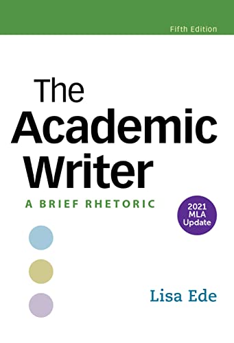 The Academic Writer with 2021 MLA Update