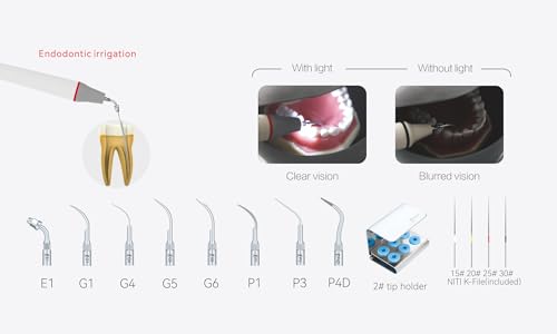 Image of Woodpecker implant motor physiodispenser 20:1 fiber optic H /p with 1 year warranty