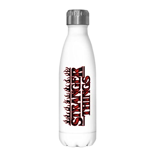 Botella Stranger Things de acero inoxidable 500 ml antigoteo para evitar fugas en mochilas 4