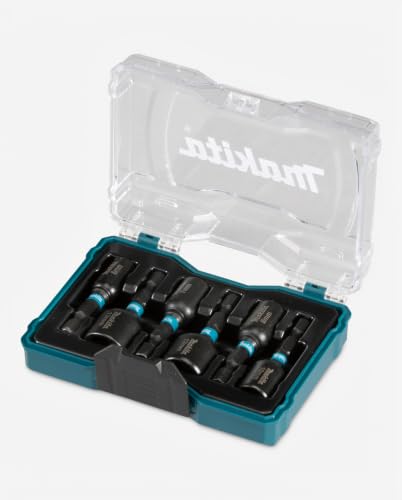 Coffret 6 douilles à queue Impact BLACK - MAKITA E-15768