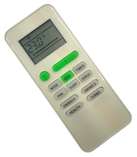 Image of Ehop AC145 Compatible Remote Control for Lloyd Air Conditioner VE-145 (Please Match The Image with Your existing or Old Remote Before Ordering)