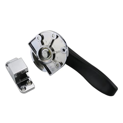 Poignée rotative en zinc résistant pour porte de four industriel - 5