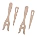 Produktbild P Prettyia 4 Pcs Strickgabel aus Holz, Strick Gabel Stricken Handarbeit