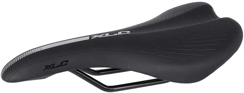 XLC Unisex – Adult SA-B05 ATB/Trekking Saddle, Black, Dimensions: 260 x 155 mm