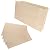 LANIAKEA 20 Pieces Plywood Sheets 8x12x1/16 Inch Rectangle Unfinished Basswood Wooden Sheets 1.5mm for Craft Hobby Model Making DIY Project