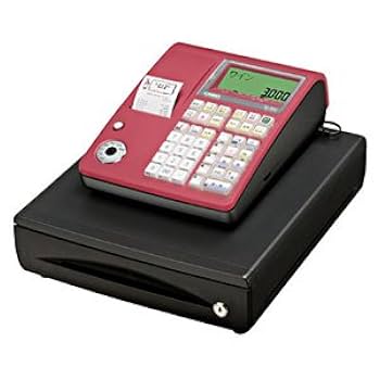 Amazon | カシオ レジスター 10部門 小型ドロア分離型 TE-300RD