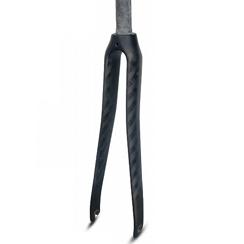 Fourche rigide vélo route carbone 700C avec pivot droit sans filetage