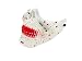 Skull Half Face Mask with Blood Painted for Halloween Costume Cosplay Fashion Masquerade Party