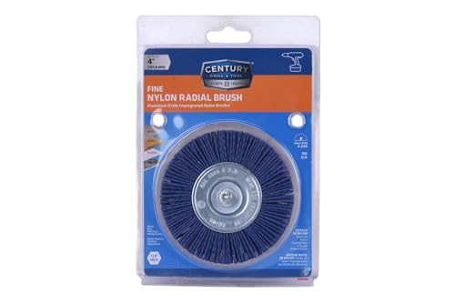 Century Drill & Tool 77443 Nylon Abrasive Radial Brush, 4", Fine by Century Drill & Tool - Used condition - Image 5