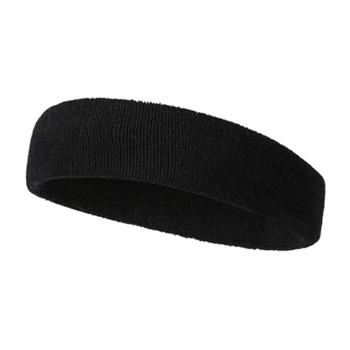 Gorros para correr por la ciudad con diadema deportiva negra integrada contra el sudor