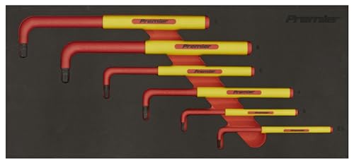 Sealey Premier 6pc Hex Set including Tool Tray - VDE Approved - TBTE05 - Image 3