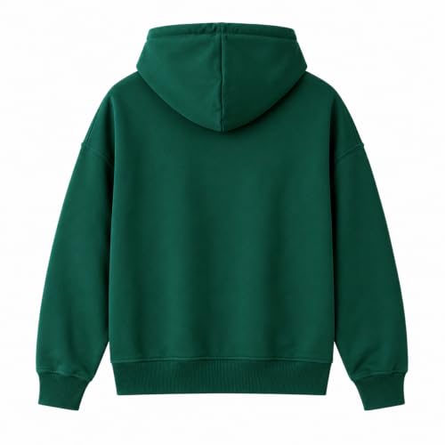 Image of Maydear Custom Vintage Washed Hoodie, Personalized Text Logo Pullover Sweatshirt for Men Women