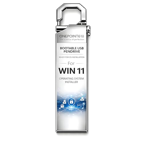 Image of Bootable USB Pendrive for OS Installation | Windows 11 Compatible | System Repair & Recovery Flash Drive for Laptop & Desktop