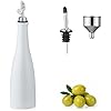 Amazon.com: YOLIFE Olive Oil Dispenser Bottle, 20oz Ceramic Oil ...
