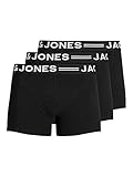 JACK & JONES Herren Sense Trunks 3-pack Boxershorts