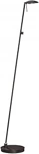 GEORGE KOVACS P4324-647 George's Reading Room LED Floor Lamp, 1-Light, 8 Total Watts, 50-in H x 8.25-in W, Copper Bronze Patina