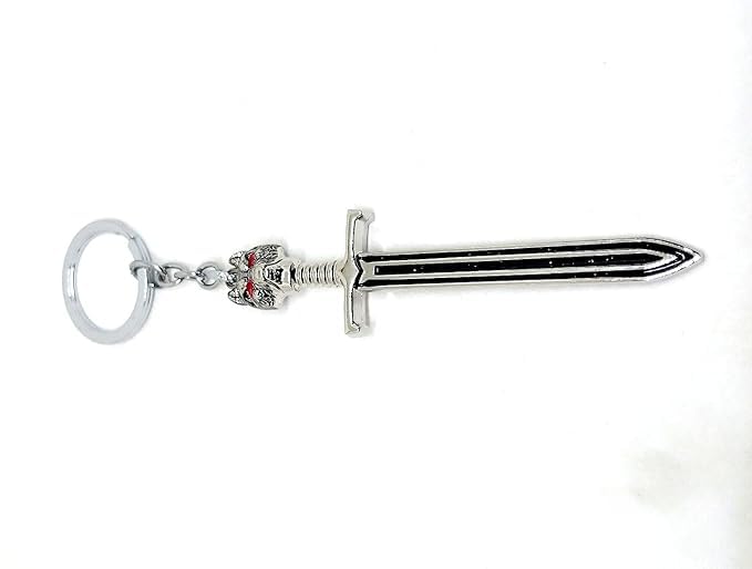 Image of M I K Valerian Steel Sword John Snow Longclaw Keychain For Cars, Bike & Home Keys 15.5CM