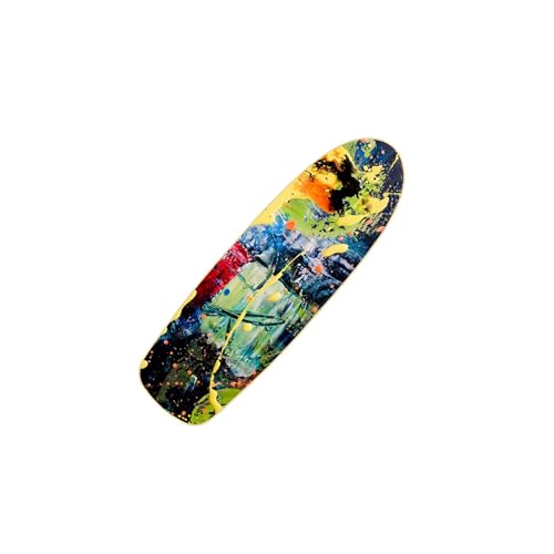 Planche de skateboard en bois, deck léger de rechange pour skatepark et skate de rue