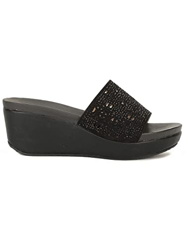 Image of Bata Women's DANBURY WEDGE MULE Slippers