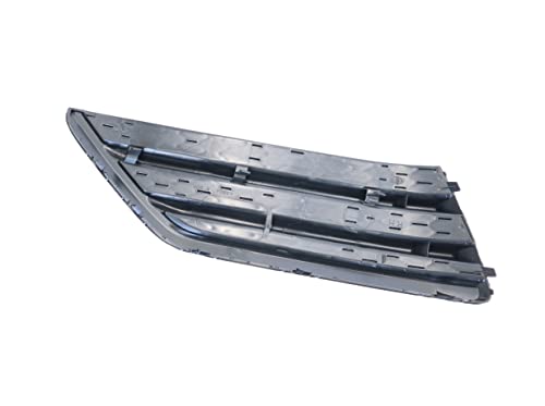 Titanium Plus Autoparts Fog Lamp Cover Bumper Grille Grill Outer Without Parking Aid Sensor Hole Textured Black Plastic Front Passenger Right Side Compatible With Honda Pilot 2016-2018 #TOP6