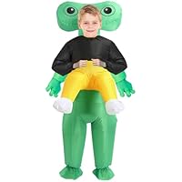 SQINGG Disfraz inflable de alienígena Traje alienígena adecuado