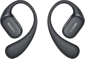 Huawei FreeArc - Offene Kopfhörer, unglaublicher Sound, sichere und Bequeme Passform, wasserdicht nach IP57, bis zu 28 Stunden, Sport-Kopfhörer, iOS und Android und Windows, Schwarz