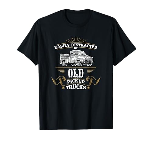 Vintage Old Pickup Farm Truck – Funny Pickup Truck Trucker T-Shirt