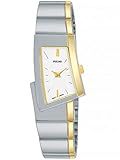 pulsar damenuhr silber Bis zu 30 Meter wasserdicht Pulsar Quarz Damen-Uhr Edelstahl mit Goldauflage - bicolor mit Metallband PJ5422X1