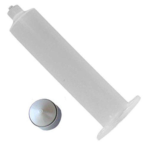 Air Syringe and Stopper Kit, Clear Barrel with White Stopper, 30cc, 20/Box (10 Boxes)