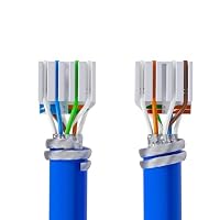 HB-DIGITAL 1x CAT 8 RJ45 Stecker Netzwerkstecker – Ansicht 9