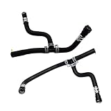 IMIKOS 2PC voiture entrée + sortie chauffage ligne tuyau connecteur Compatible avec GMC Buick Chevrolet Saturn Acadia Enclave Traverse Outlook 3.6L