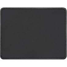 Gaming Mouse Pad with Stitched Edges, Large Black Surface, Non-Slip Base